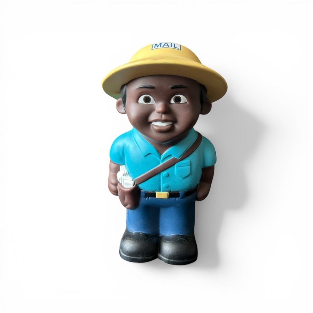 Vintage Lakeshore Mail Carrier Toy Figure Community Helper Educational Learning